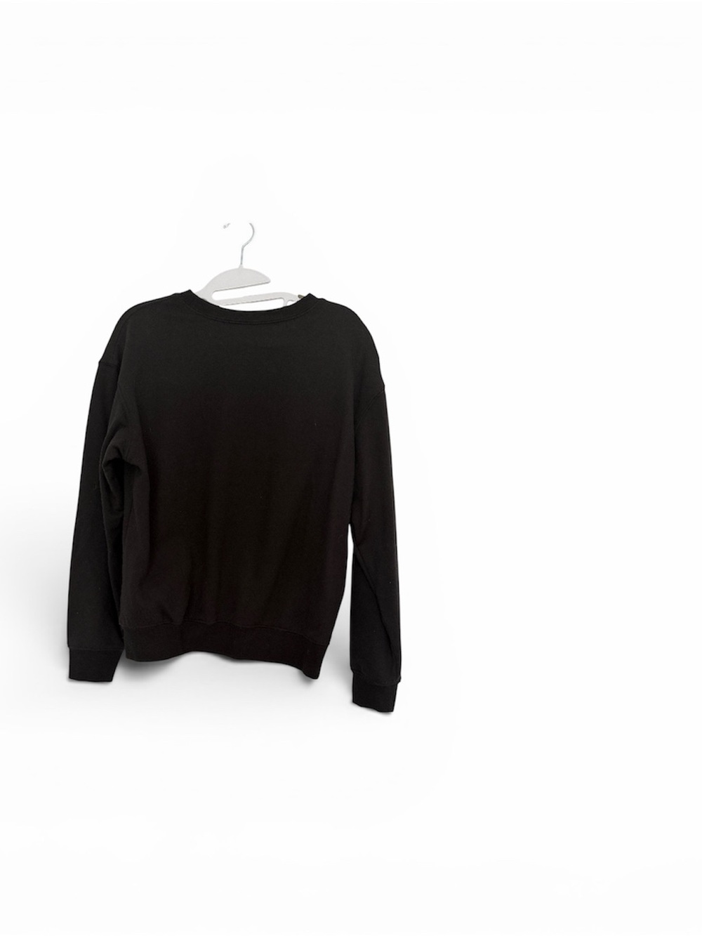 Frida Kahlo Black Sweatshirt with Colorful Floral Portrait Panel - Picture 3 of 3